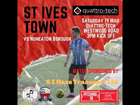 ST IVES ATTACKING HIGHLIGHTS ONLY v Nuneaton Borough - Southern Premier Central - 19 March 2022
