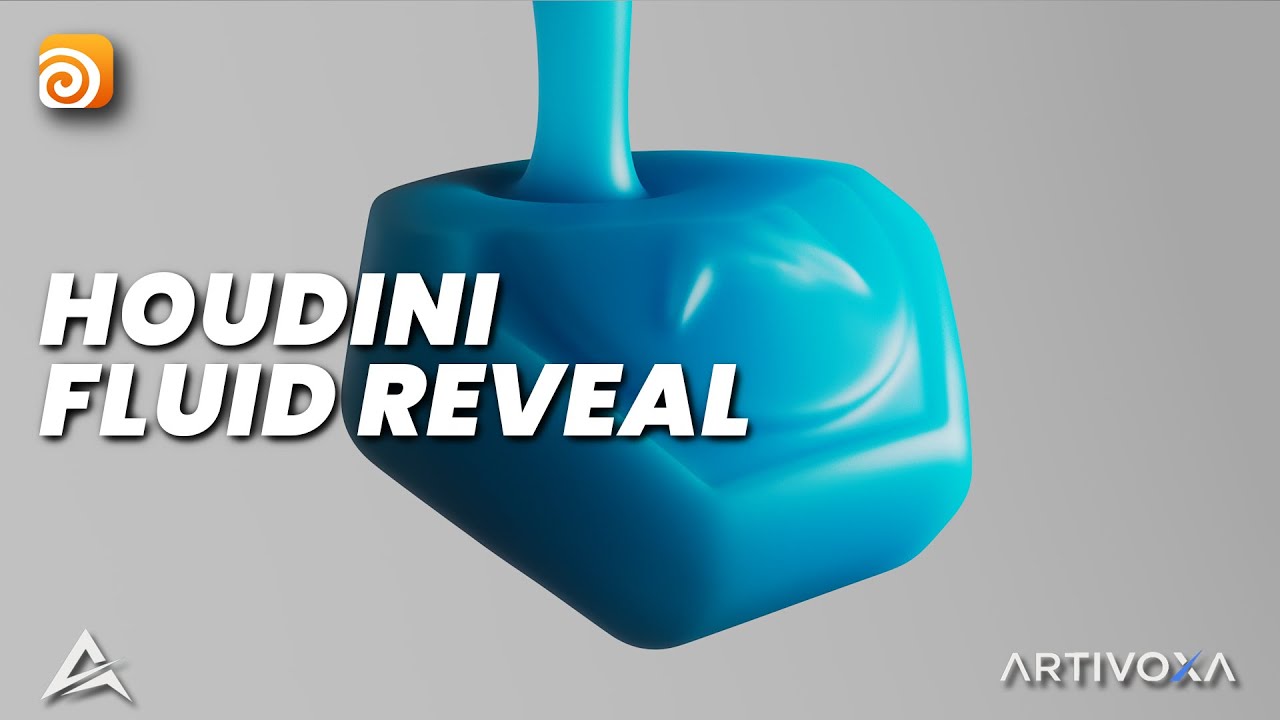 Houdini Tutorial | BUILD ANY OBJECT WITH FLUID SIMULATION