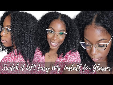 Wig 411: Beginner No Bleach No Glue Pre-Cut Pre-Plucked Afro Kinky Curly Closure Wig CurlyMeHair