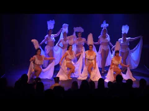 Traditional Showgirl students perform Perhaps, Perhaps, Perhaps - The Bombshell Burlesque Academy