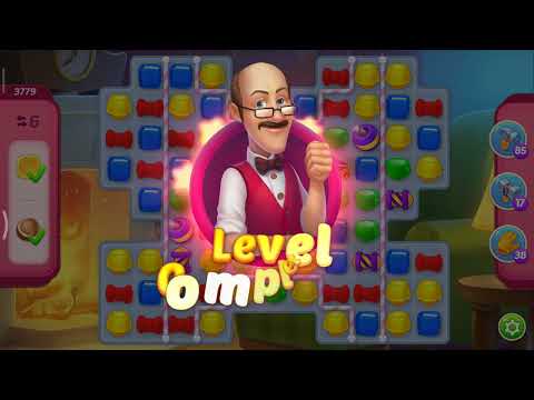 homescapes level 3779 - super hard