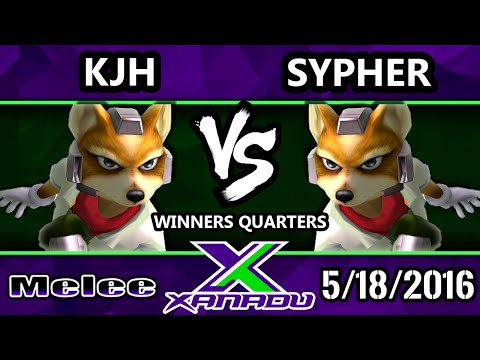 S@X 150 SSBM Winners Quarters - KJH (Fox) Vs. Sypher (Fox)