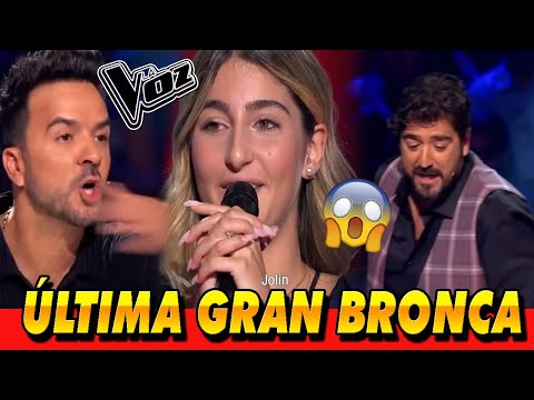 TREMENDA PELEA entre LUIS FONSI y ANTONIO OROZCO QUE HACE a MALÚ INTERVENIR en LA VOZ