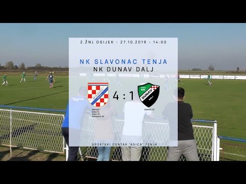 NK Slavonac Tenja - NK Dunav Dalj golovi (27.10.2019.)