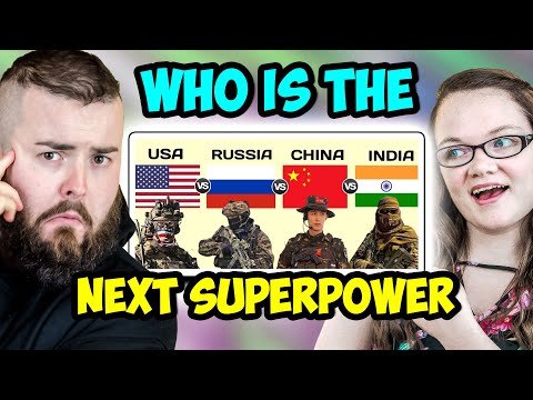 Russia vs USA vs China vs India Military Showdown 🔥 | Irish Couple Reacts to Global Power Clash!