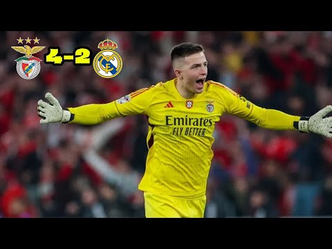BENFICA X REAL MADRID (4-2) RELATO DOS GOLOS ANTENA 1 | GOLO TRUBIN PÕE BENFICA NA LIGA DOS CAMPEÕES