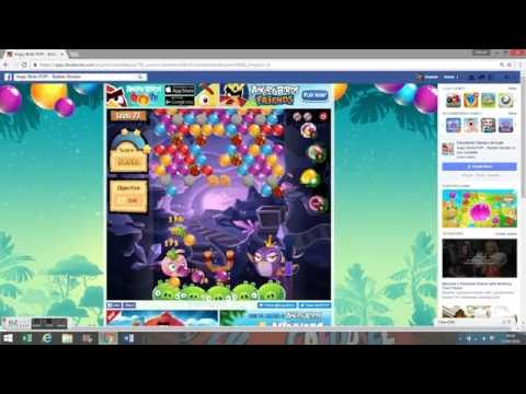 Angry Birds POP! on Facebook - Level 73 Walkthrough