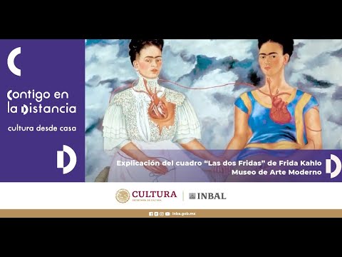 Explicación del cuadro “Las dos Fridas” de Frida Kahlo / Museo de Arte Moderno
