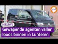 Gewapende agenten doen inval in loods in Lunteren