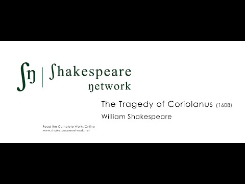 Coriolanus - The Complete Shakespeare - SN Audiobooks - Multiple Subtitles - High-Res - 4K
