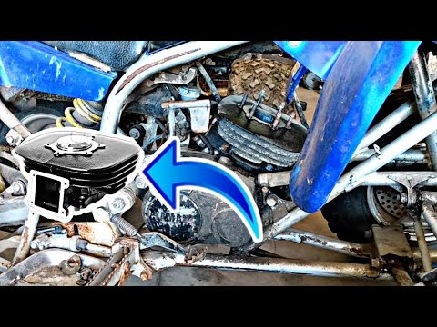 How to Rebuild Yamaha Blaster Top End - eBay Top End Kit Install (Start to Finish) '88-06