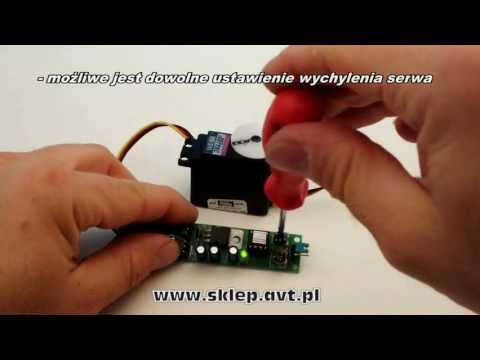 AVT1605 - DWUSTANOWY STEROWNIK SERWOMECHANIZMU