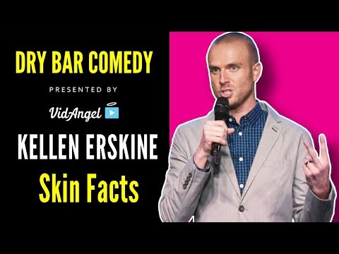 Kellen Erskine knows fun facts about skin #DryBarComedy