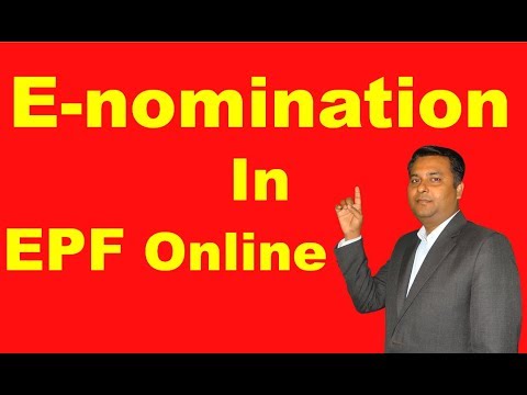 How To Do E-nomination in EPF Online | Now make Nominee in EPF Online 2021