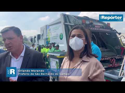 Orlando Morando lança campanha para ampliar coleta seletiva em São Bernardo