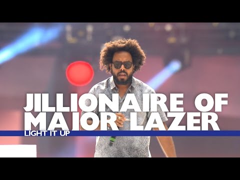 Jillionaire of Major Lazer - 'Light It Up' (Live At The Summertime Ball 2016)