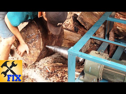 Test DIY my wood cutting machine