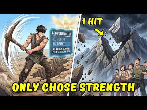 A Farmer Picked Pure Strength Over God Powers… Then One Attack Destroyed a Mountain – Manhwa Recap