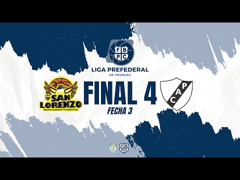 FINAL 4 PREFEDERAL CORRIENTES 2025 - SAN LORENZO VS PINGÜINOS - FECHA 3