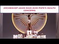 Archbishop Rino Fisichella Leads Mass Amid Pope S Health Vatican Rome Italy