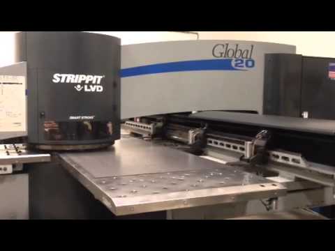 Revolverponsmachine LVD/STRIPPIT GLOBAL 20 2001