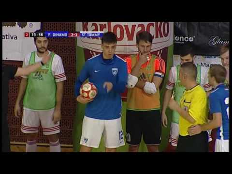HNTV sažetak: FUTSAL DINAMO vs SPLIT TOMMY 2:3 (8.kolo, 1.HMNL 16/17)