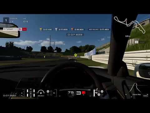 First time playing gran turismo wish i had a racing sim for this game