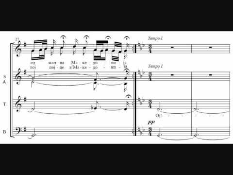 Todor Skalovski - Goce for mixed choir