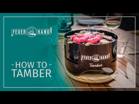 Презентація: Гриль вугільний Feuerhand Table Top Grill Tamber