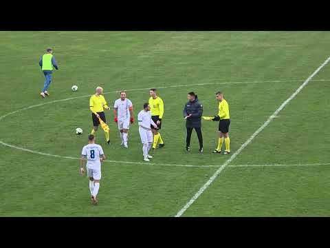 Crveni karton za N. Petrovića, rasprava sa sudijom (Radnički Pirot - Timok Zaječar 1:2, 23.11.2025.)