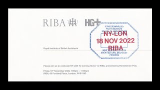 NY-LON comes home to RIBA