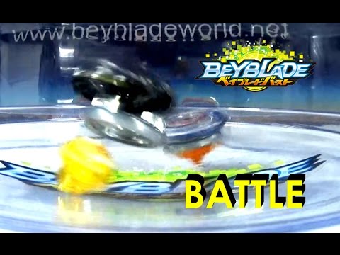 Beyblade Burst  ベイブレードバースト  B-59 Zillion Zeus .I.W  Battle Series 1 VS B-44 Holy Horusood .U.C