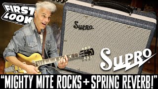 Video thumbnail for Supro Montauk: Small Amp with a Big Tone + Lush Spring Reverb Demo by John Bohlinger | First Look by Premier Guitar