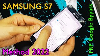 The Latest 2022 Remove FRP Lock Samsung S7 G930F Google bypass Easy Repair Tutorial