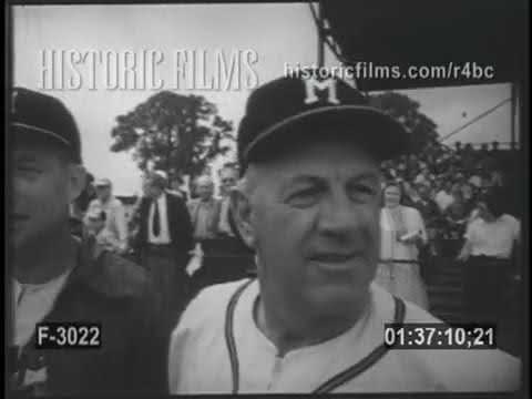 BASEBALL - SPRING TRAINING - 1954
