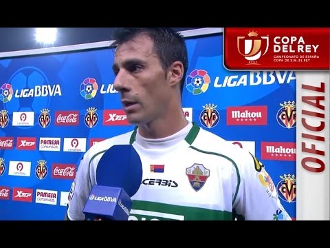 Entrevista a Pelegrin tras el Villarreal CF (2-2) Elche CF - HD
