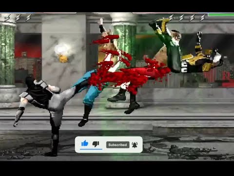 Jax and Sang vs Khrome and Cyrax Mortal Kombat New Era Tournament