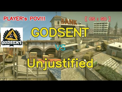 GODSENT vs Unjustified Highlights /  at ESL Challenger League Season 41 North America