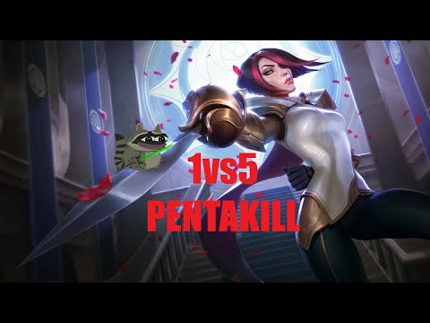 Fiora 1v5 PENTAKILL - League of Legends