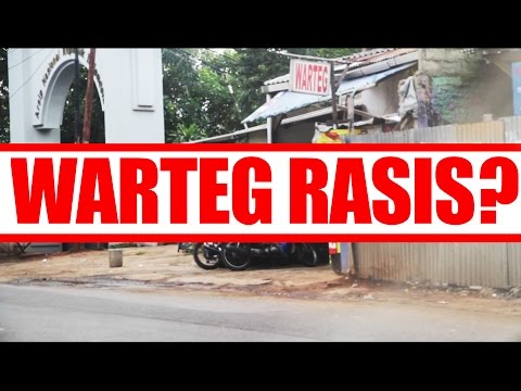 WARTEG RASIS - A social experiment on racial profiling at Indonesian food stalls