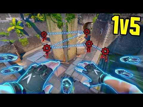 30 Minutes of AGGRESSIVE 1v5 Moments