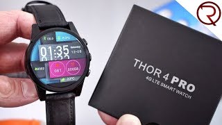 Zeblaze Thor 4 Pro 4G Smartwatch Unboxing &amp; Hands-On
