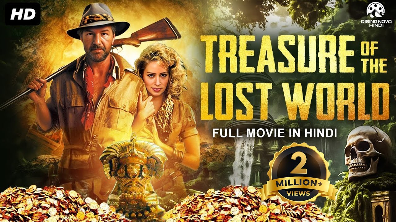 BD                                                                                               TREASURE OF THE LOST WORLD - Hollywood Movie Hindi Dubbed | Sean Cameron | Action Adventure Movie