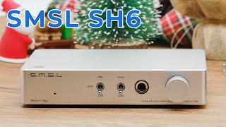 SMSL SH6 Headphone Amp Unboxing!