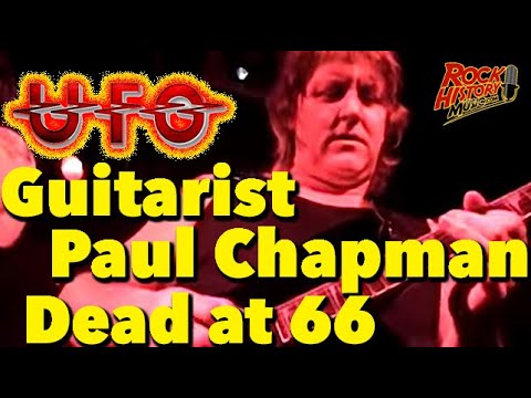 Former UFO Guitarist Paul Chapman Dead at 66