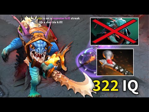 322 IQ BUILD ROD OF ATOS 1ST ITEM || SLARK 7.27d || DOTA2