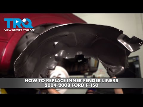 How to Replace Inner Fender Liners 2004-2008 Ford F-150