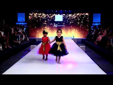 Adiva Girls' Knee Length Dress (G 4032)