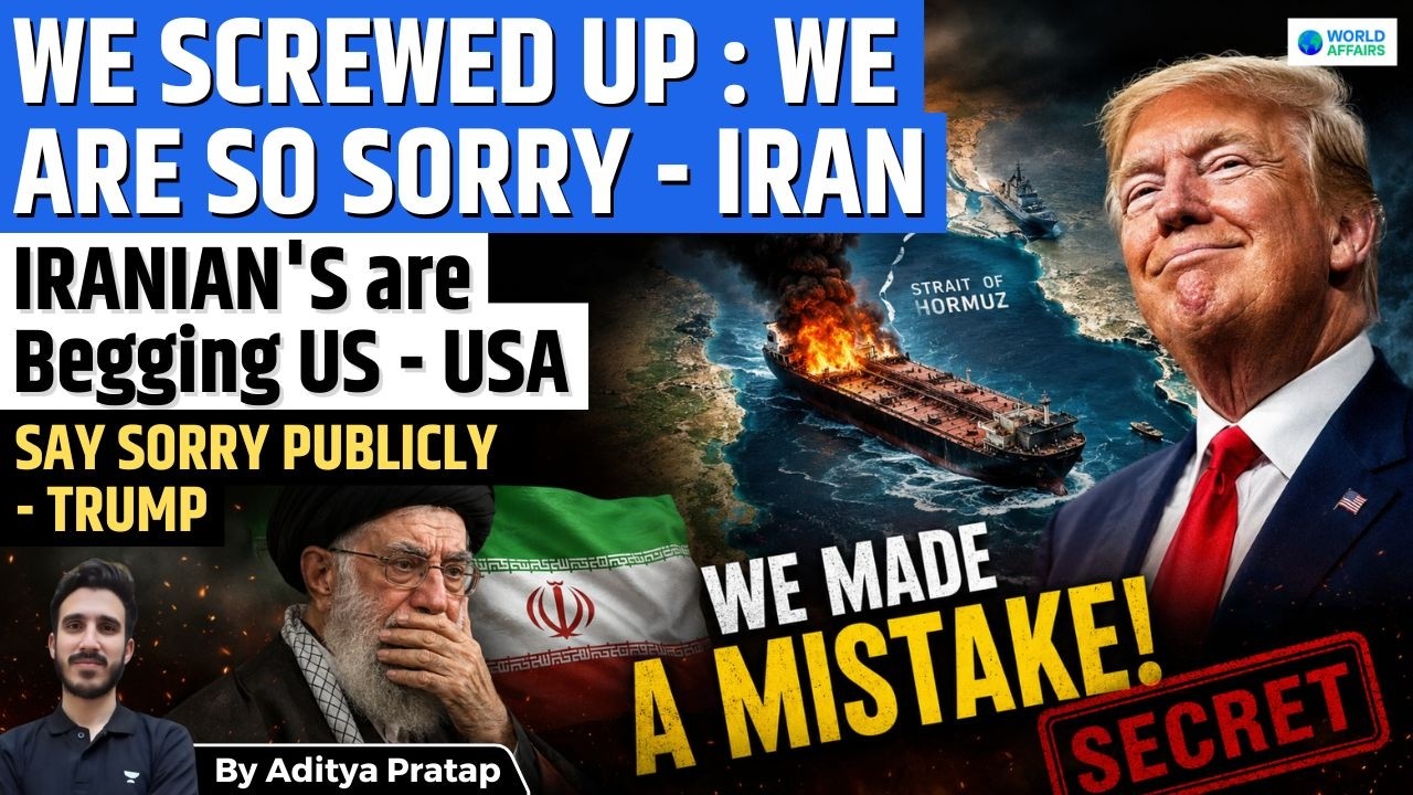 TRUMP SHOCKS IRAN! "WE MADE A MISTAKE" Secret Message EXPOSED | Hormuz Crisis