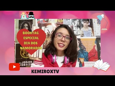 BOOKTAG PROGRAMA DE CASAL DIA DOS NAMORADOS | Kemiroxtv